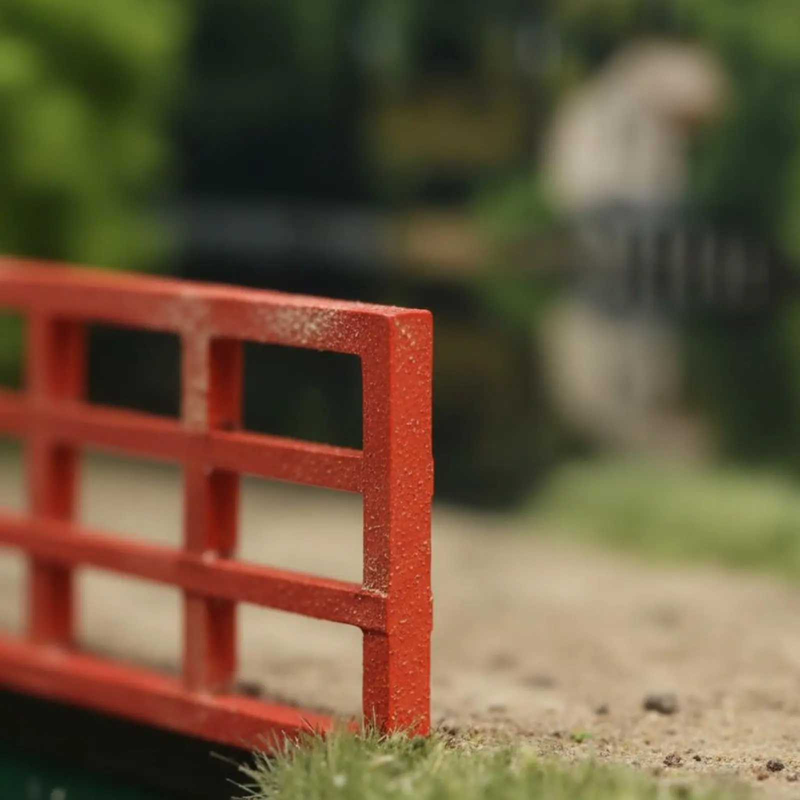 

Wetland Park Display Model Collectible Display Riverside Scene Model Garden Metropolitan Setting Model Plastic Material