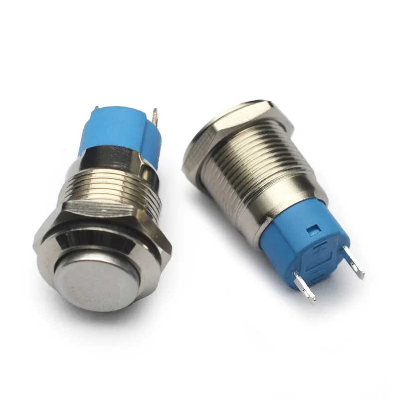 

Electric Guitar2-Position 2-Pin Kill Switch M12 High Head Self-Locking Switch Positive/Negative On/Off Switch Pickup Circuit