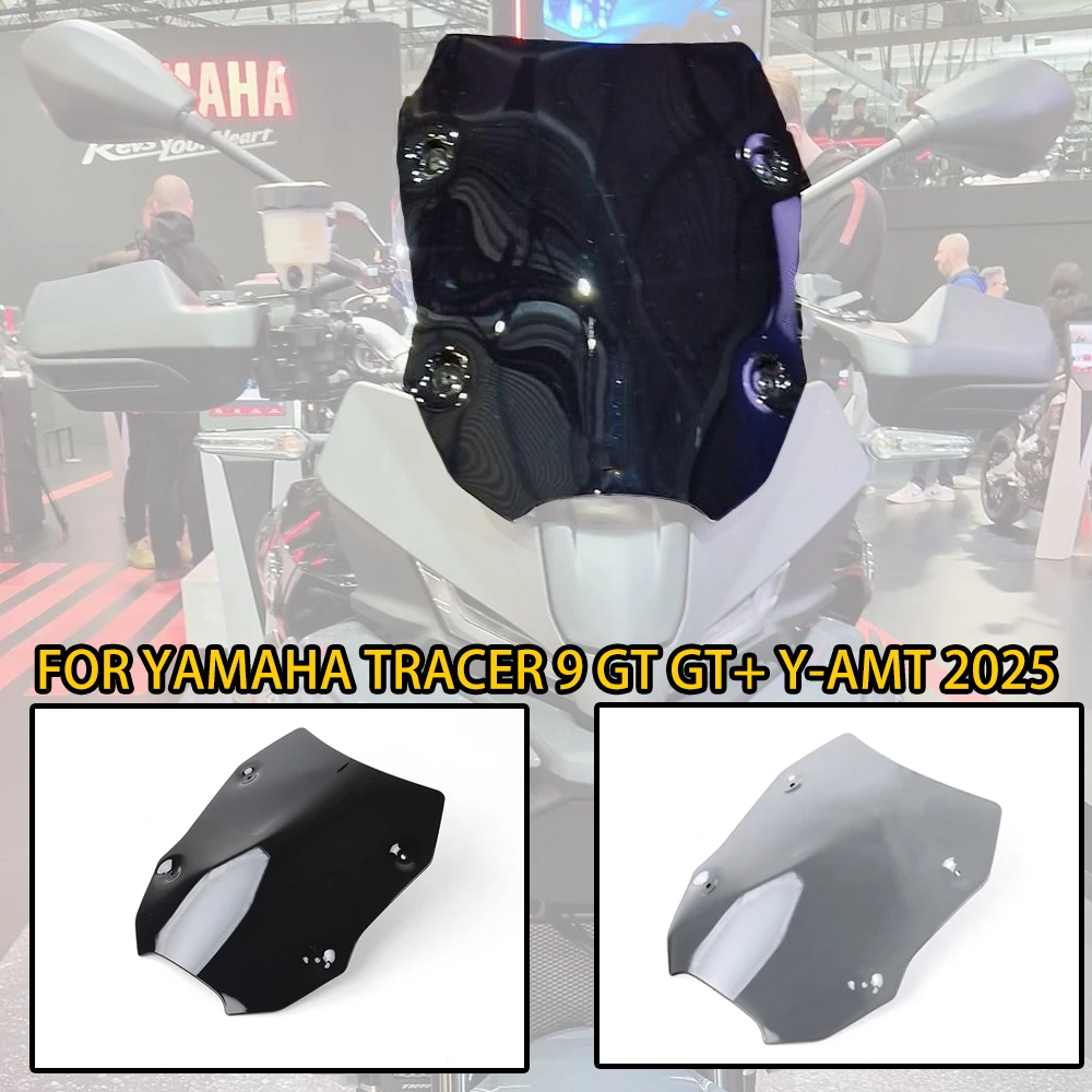 

2025 YAMAHA TRACER 9 GT GT+ WINDSHIELD WIND DEFLECTOR VISOR OEM FIT SPORT TOURING AERODYNAMIC ACCESSORY
