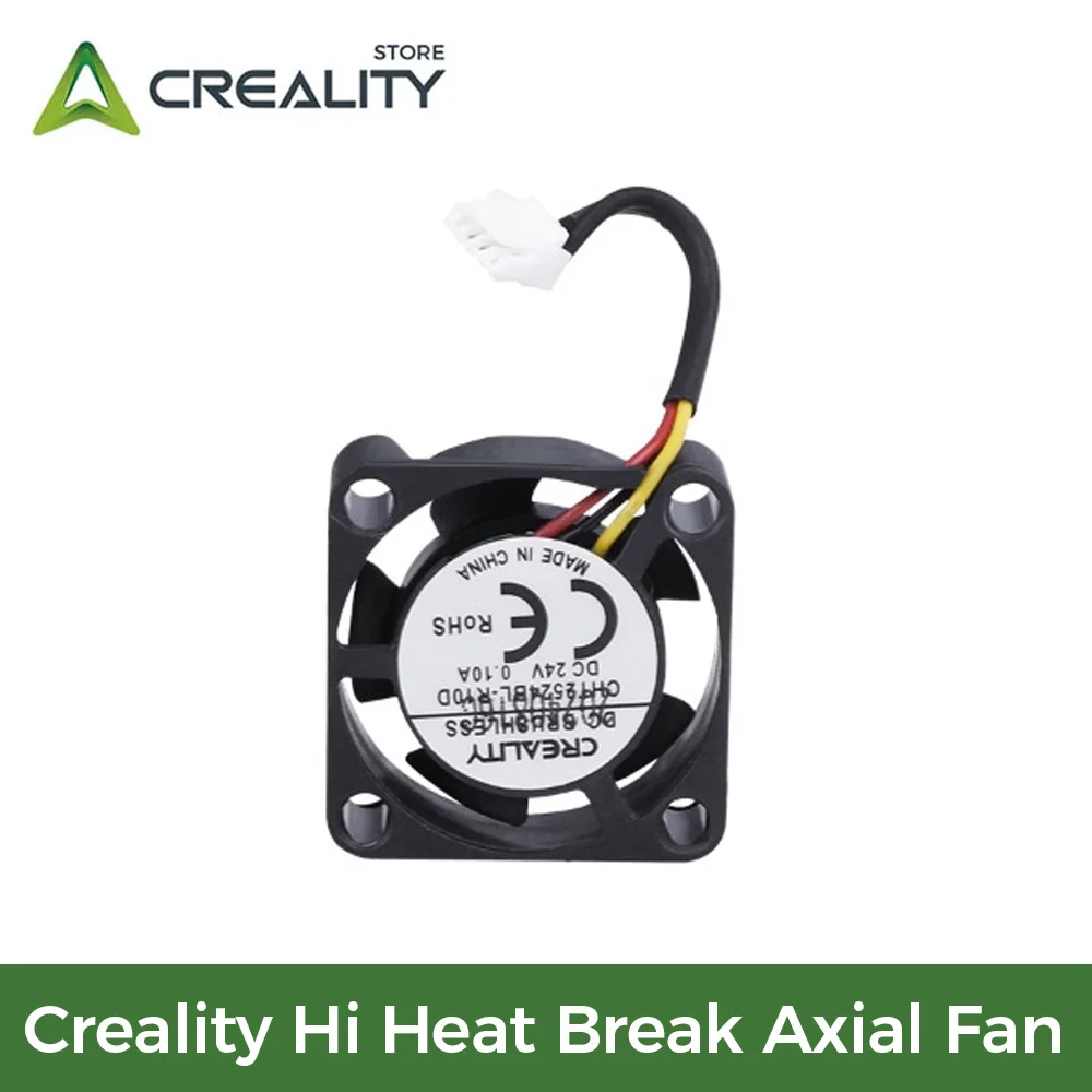 Creality Hi Heat Break Axial Fan 3d Printer Parts Creality Hi Original Axial Fan_2510_24V_13000_L30 3d Printer Accesoires