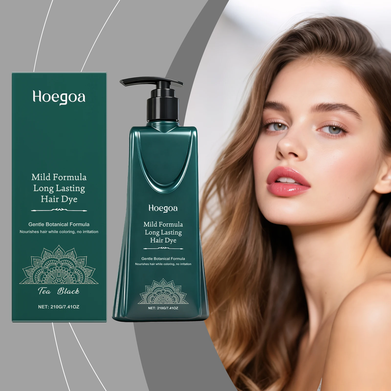 

Мягкая формула, набор стойких красок для волос, питает волосы во время окраски, предотвращает повреждение кожи головы, устойчив выцветанию