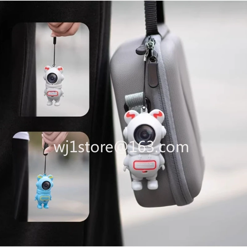 Suitable for Insta360 Go3/3S cartoon silicone protective cover accessories anti-drop protective cover pendant