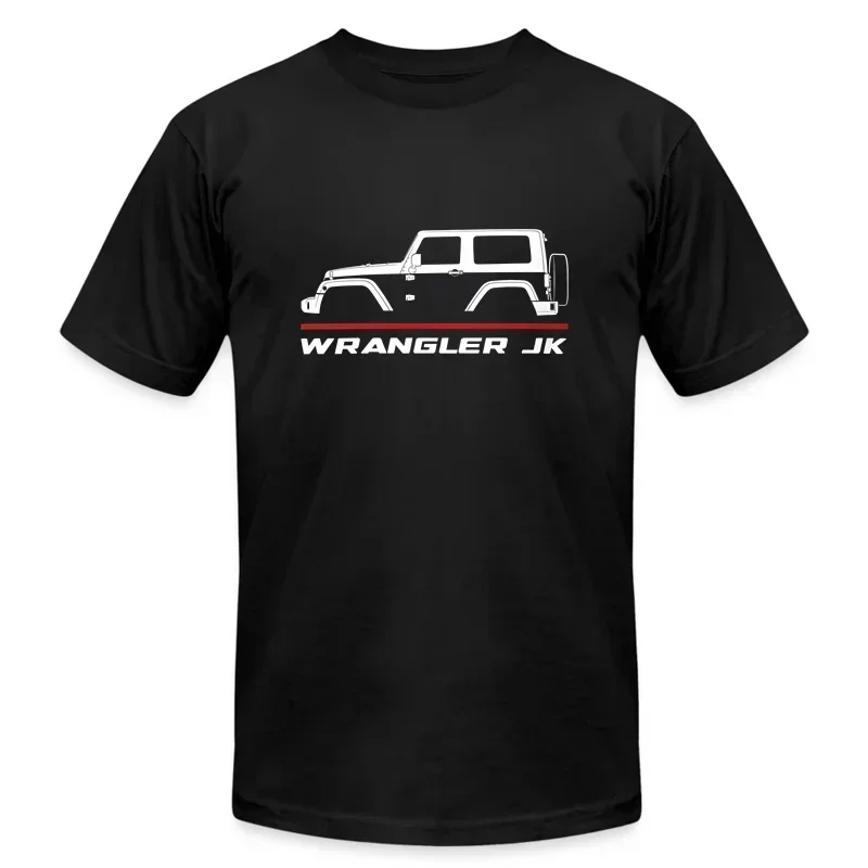 

2024 Men T Shirt Casual Jeeps Wrangler JK 2007- 2018 Car Enthusiast T-shirt Graphic Summer Short Sleeves 100% Cotton S-3XL Tee