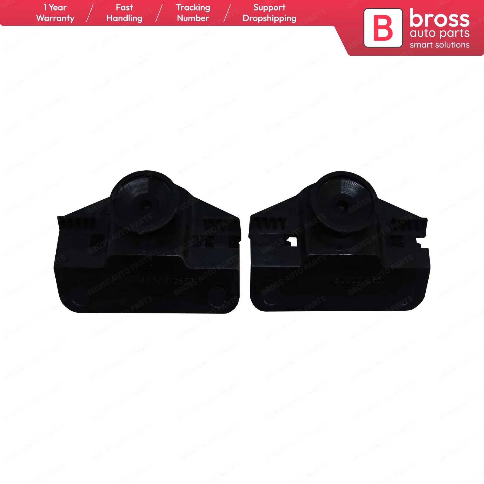 BSP684FBA Bumper Connection Bracket Set Front 8200012580 for Renault Kangoo MK1 Laguna MK2 Espace Vel Satis Shipping From France