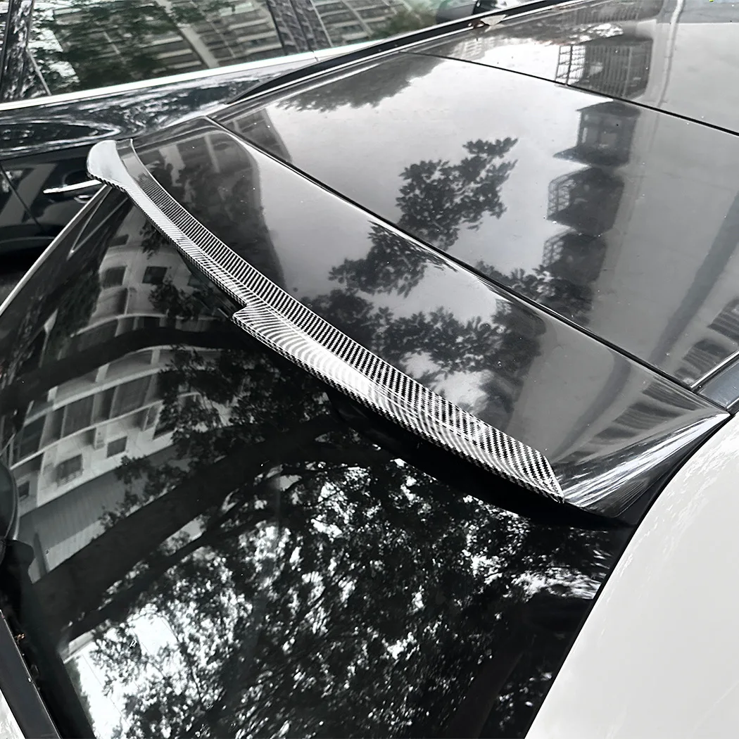 FOR Audi A3 8P Sline 2004-2013 5-Door Hatchback Blade Style Roof Spoiler Rear Wing Tail Lip Exterior Upgrade Tuning Accessories