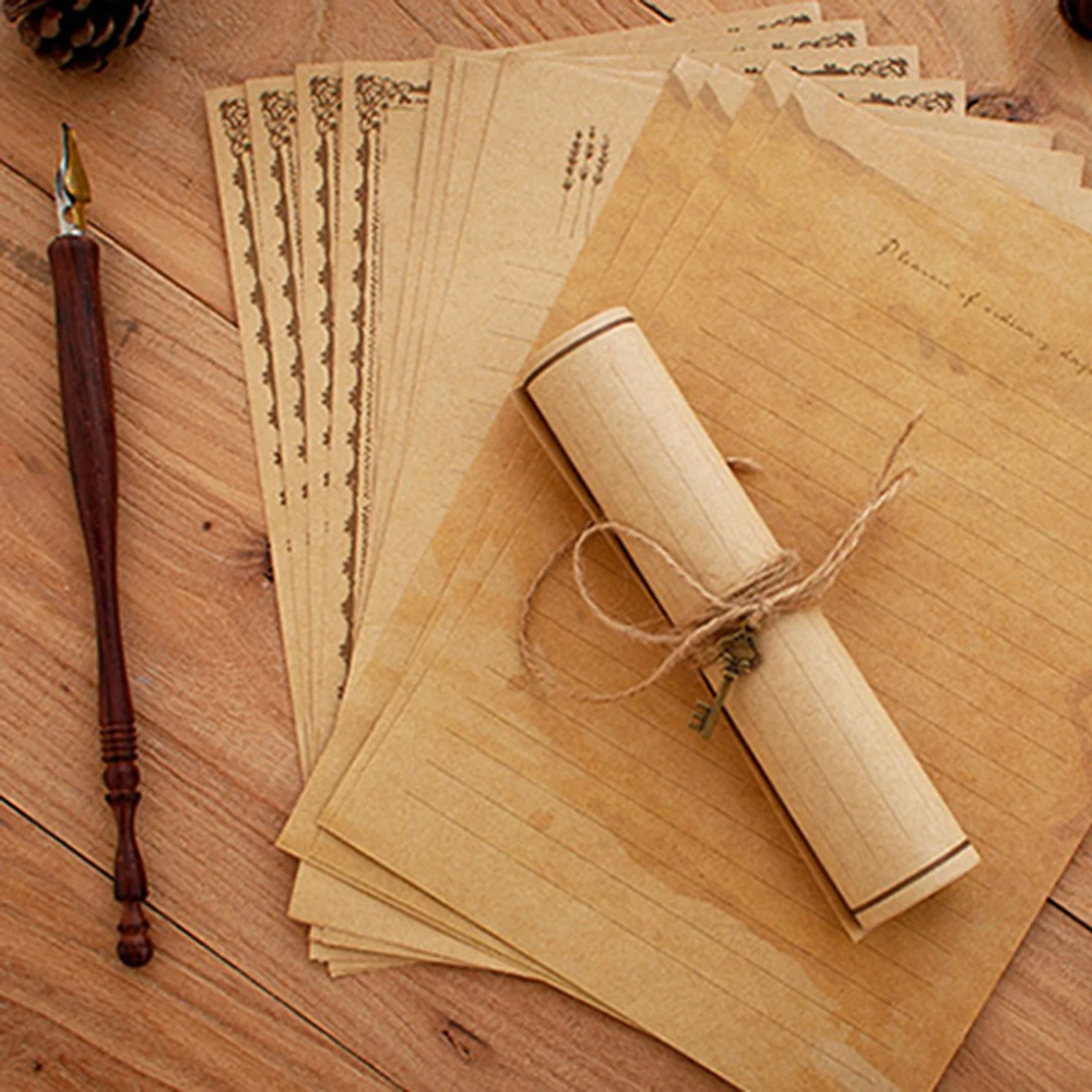 Vintage Invitation Envelope Eu - Letter Envelope Kraft recension och pris