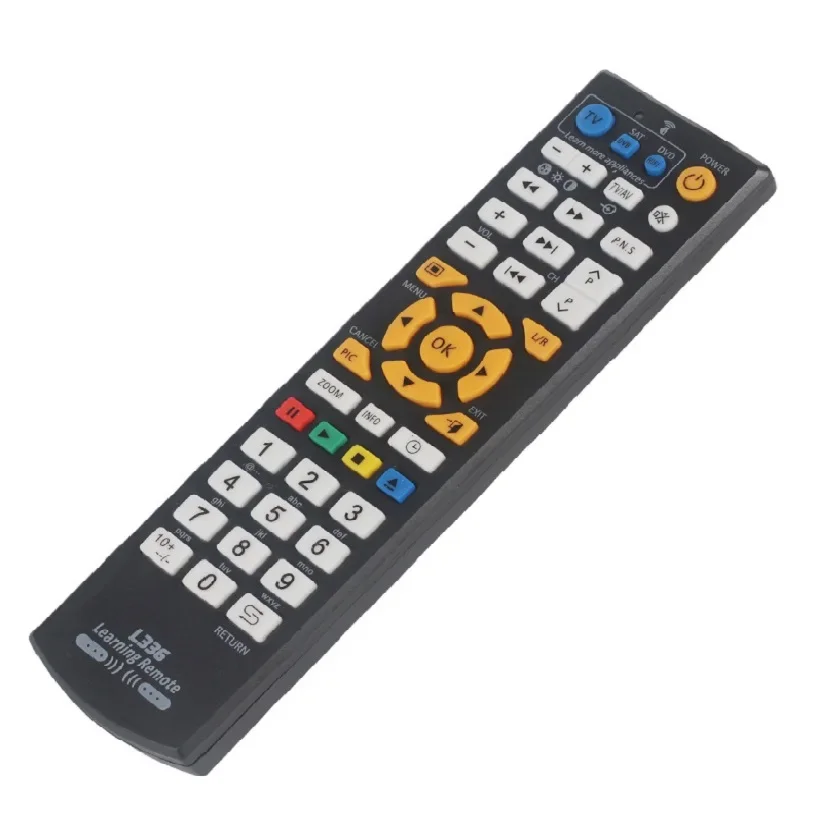 ZLRLMHY L336 Intelligent Infrared Device Remote Control, With Learning And Copying Function, Suitable For TV Box CBL DVD SAT