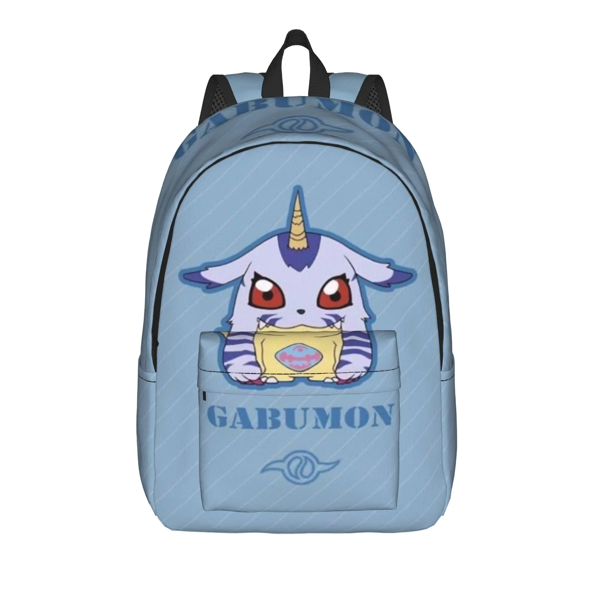 

Digimon Storage Bag Back to school season Gabumon (5) Retro Washable Backpack
