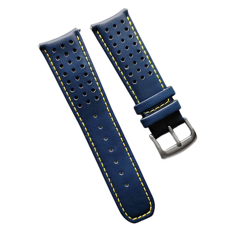 For Citizen Blue Angels Watch Band Leather Strap AT8020-03L AT9031-52L JY8078 Band 23mm 22mm Wrist Belt Cowhide Bracelet Bangle