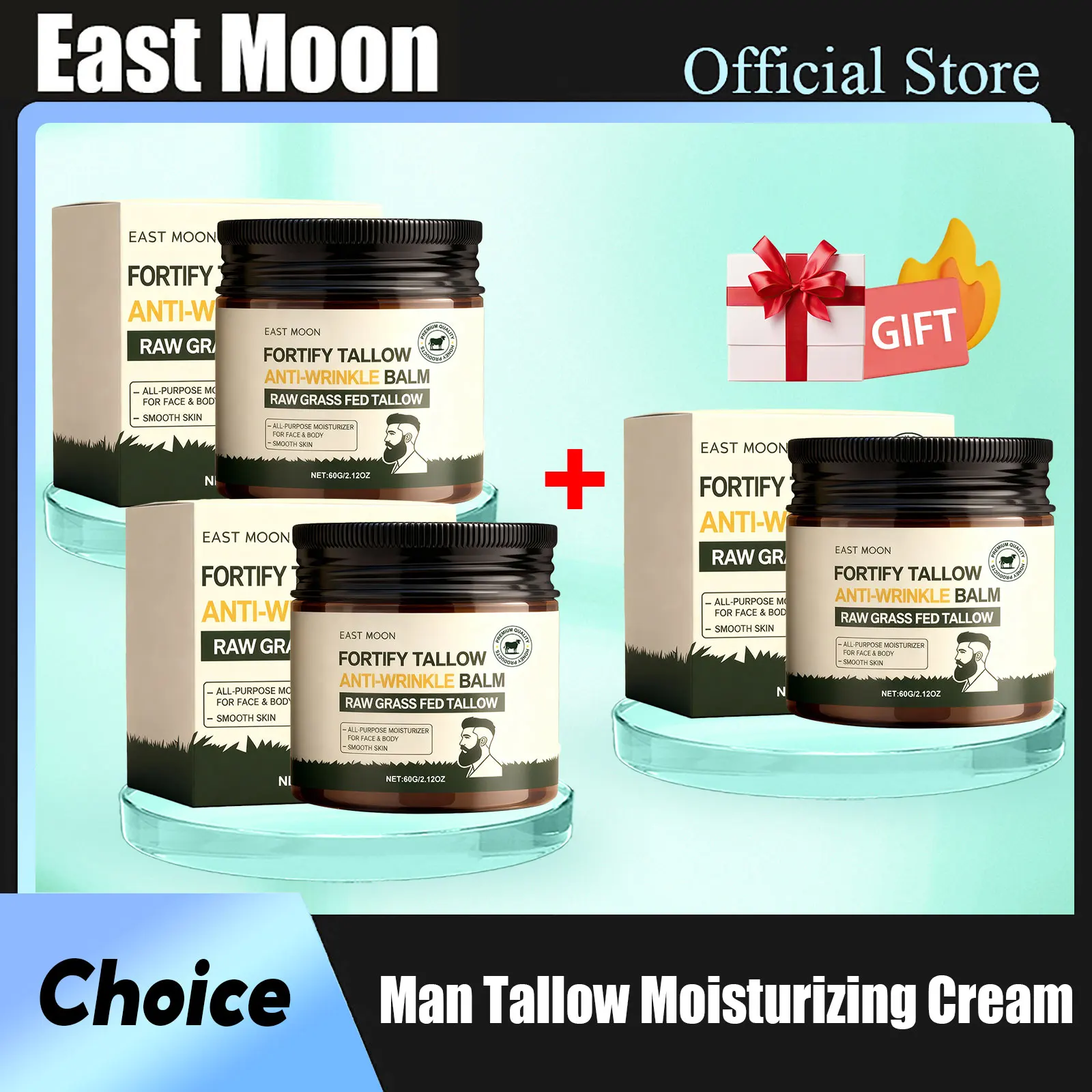 

East Moon Face Heavy Moisturizer Winter Skincare Reduce Sensitivity Without Greasiness Anti-Dryness Man Facial Hydrating Creams