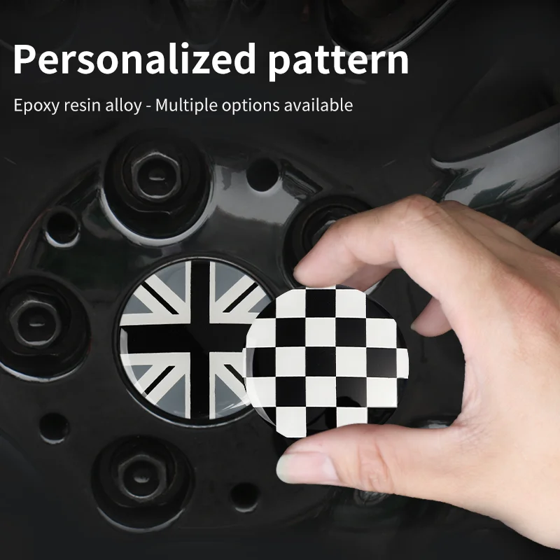 Naklejka na koło samochodowe do Mini Cooper F56 F60 R56 J01 J05 U25 F66 Akcesoria do dekoracji opon samochodowych