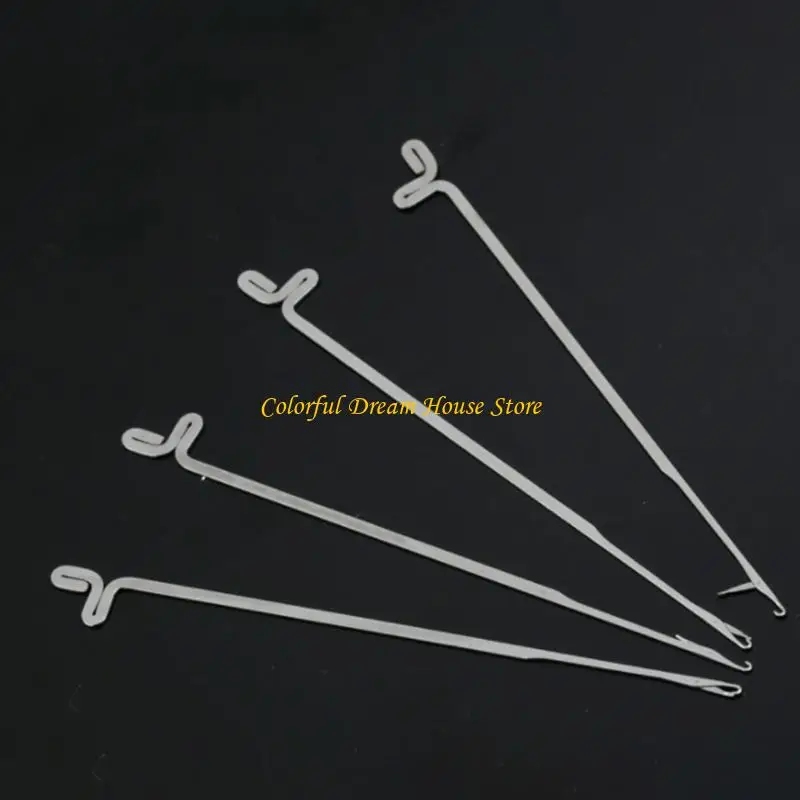 10Pcs Crochet Needle Knitting Pulling Tools Rope Wearing Sewing Accessories
