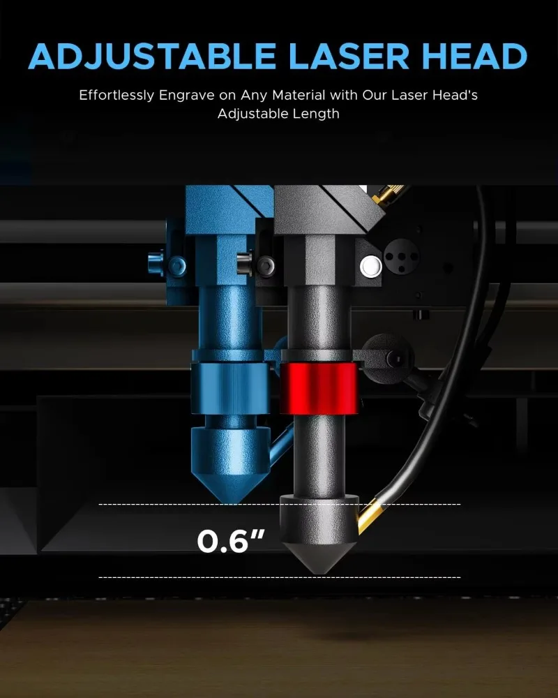 Лазерный гравер Omtech K40 + Co2, настольный лазерный гравировальный станок 8 дюймов X12 дюймов 40 Вт для домашнего использования, Совместимый лазерный прибор Lasergrbl Lightburn