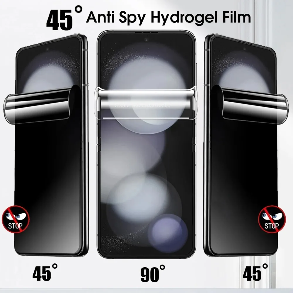 Privacy Hydrogel Film for Samsung Galaxy S25FE S25Edge S25Ultra S25Plus Screen Protector for Samsung S26 Plus S26 Ultra Film