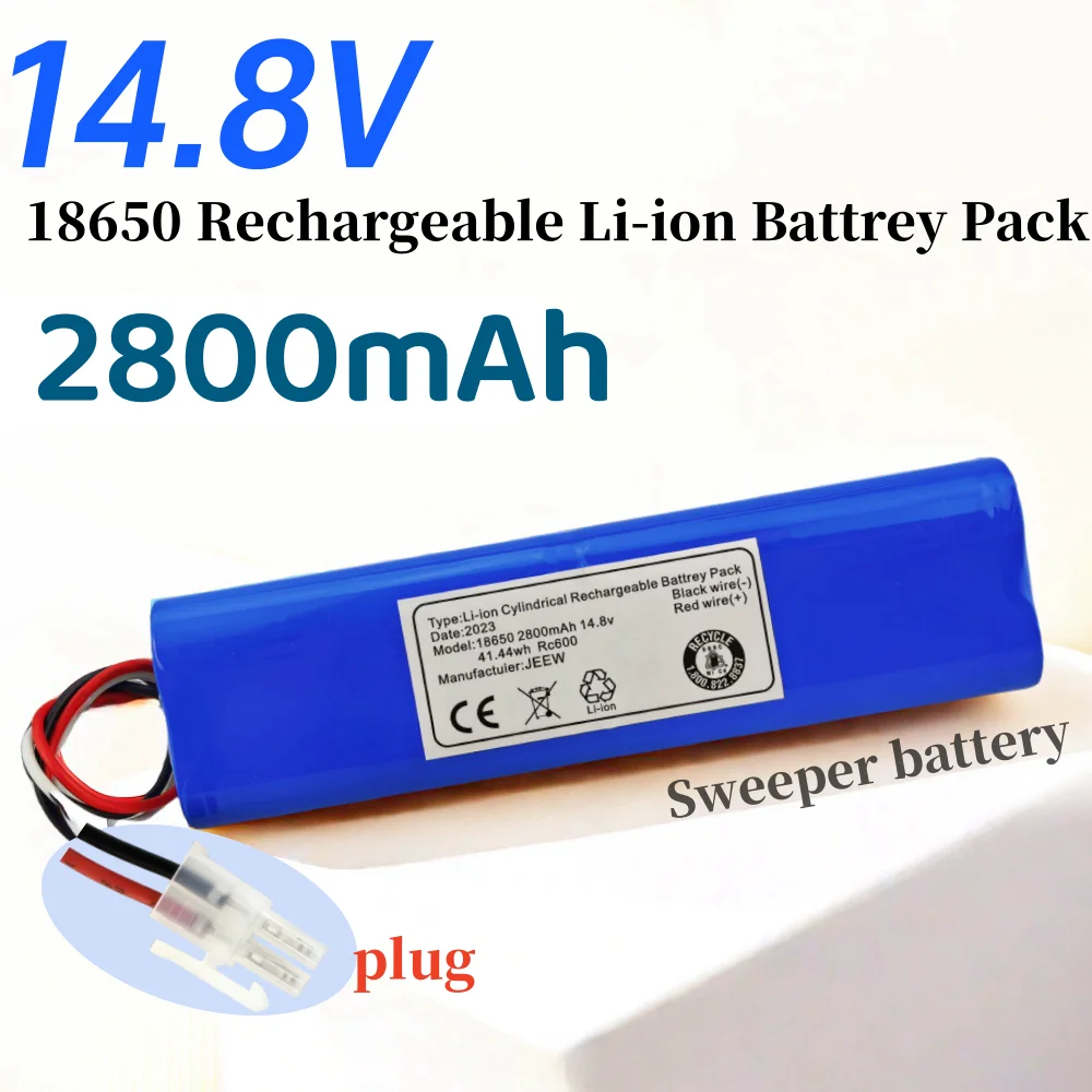 

14.8V 2800mAh Rechargeable Battery For ILIFE V3s V5s V8s DF45 DF43 V3 X3 V50 V55 V5Lpro Robotic Cleaner Parts