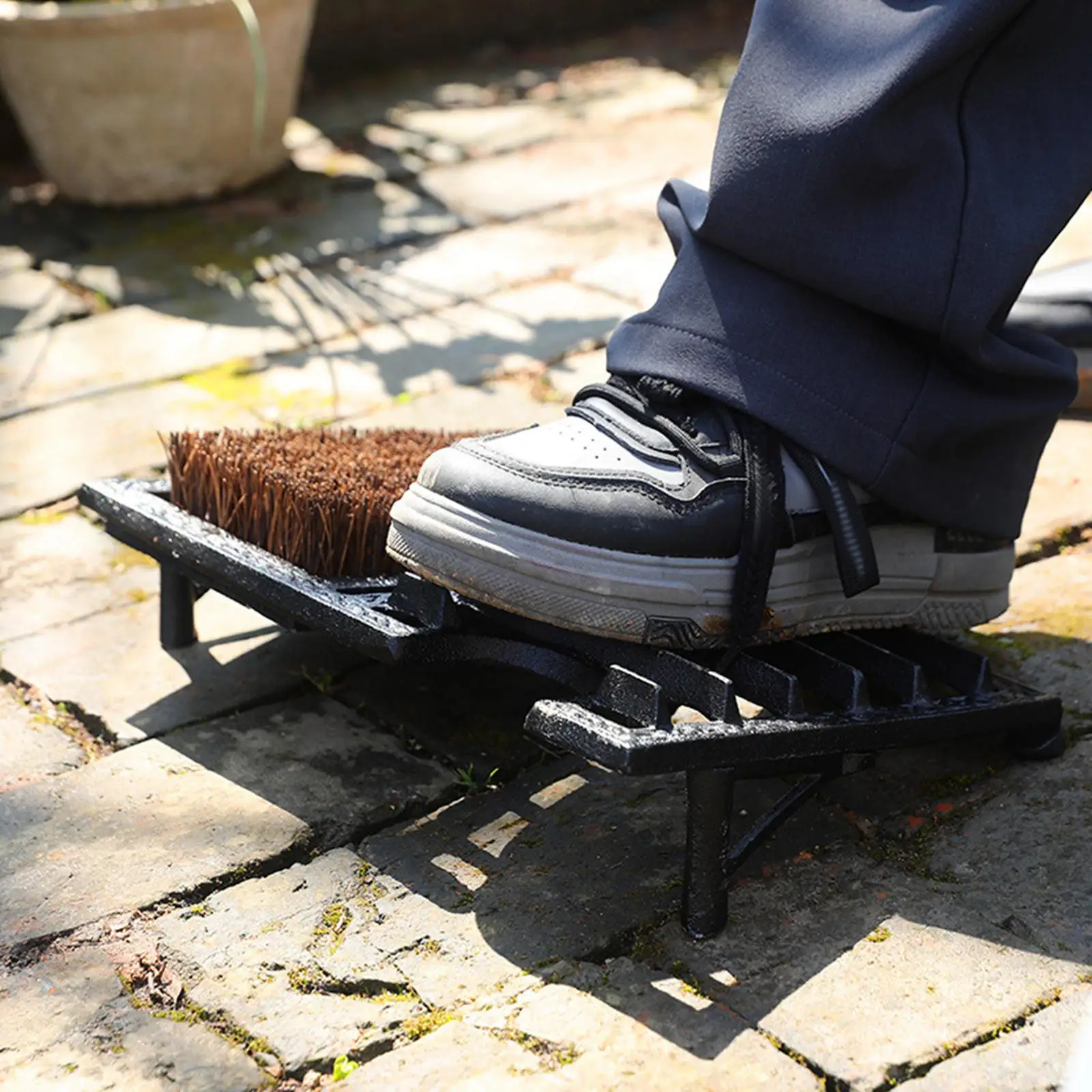 Boot Brush Scrapers Boot Cleaner Brush Heavy Duty Shoe Scrapers for Porch Garden