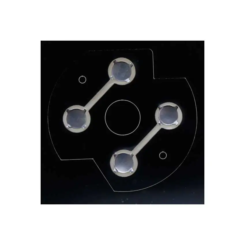 YuXi 4pcs Conductive Film Sticker for Xbox One S Controller Replacement D-Pad Button Metal Dome Snap for Xbox Series X/S