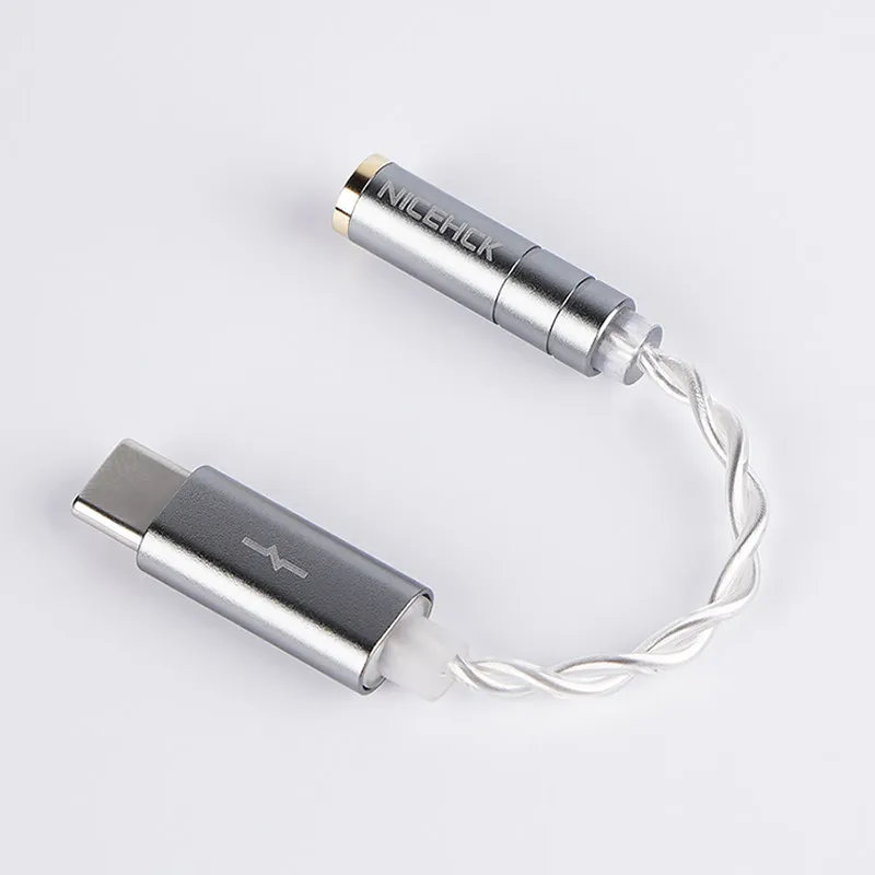 NICEHCK NK1 Audio Adapter Cable Type-C Small Tail CX31993 HiFi Decoding Cable Portable Digital Audio Cable Ear Amplifier Gifts view 2