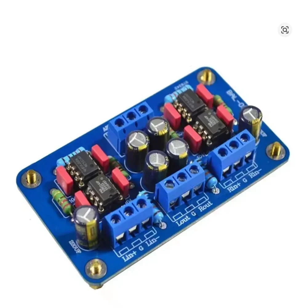 

For SSM2141 Balanced XLR to For RCA Unbalanced For Audio Conversion Board with Slim PCB for For Audio Integration