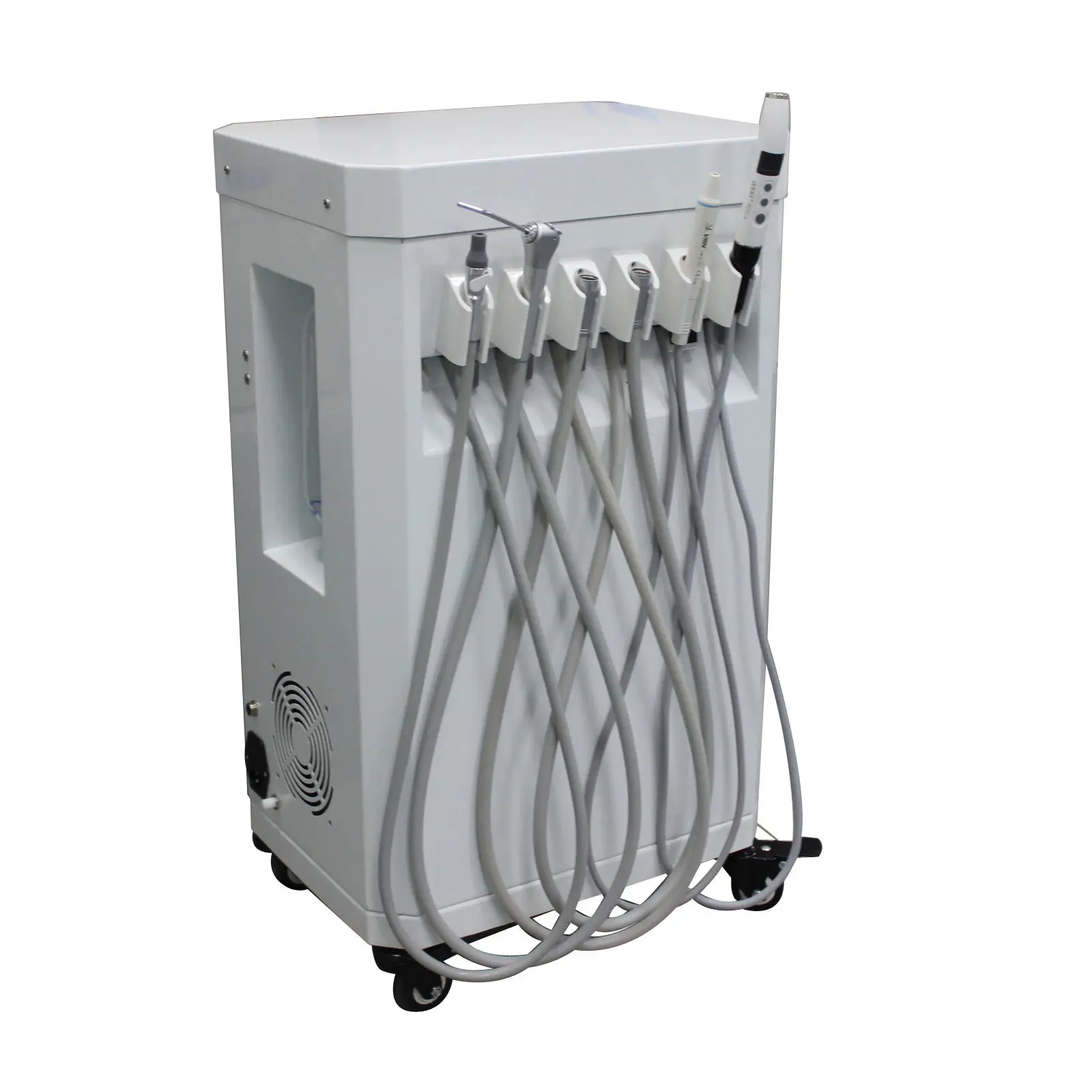 

With air compressor/portable unit