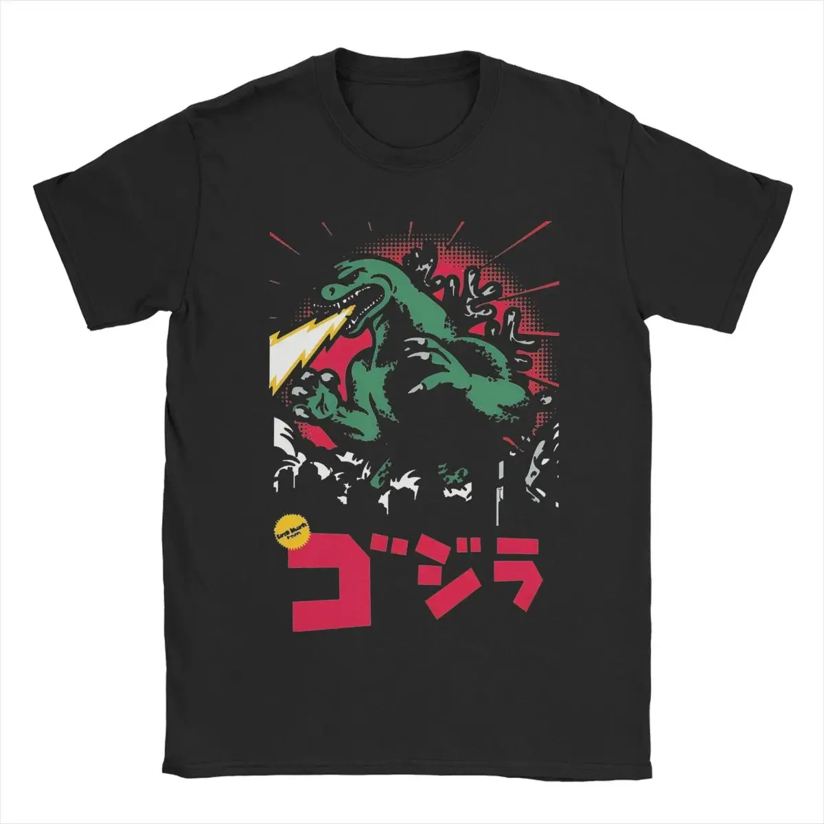 Fashion Godzillaed T-Shirts Men O Neck Cotton T Shirts Short Sleeve Tees Printed Tops Oversized Graphic Tee Shirt