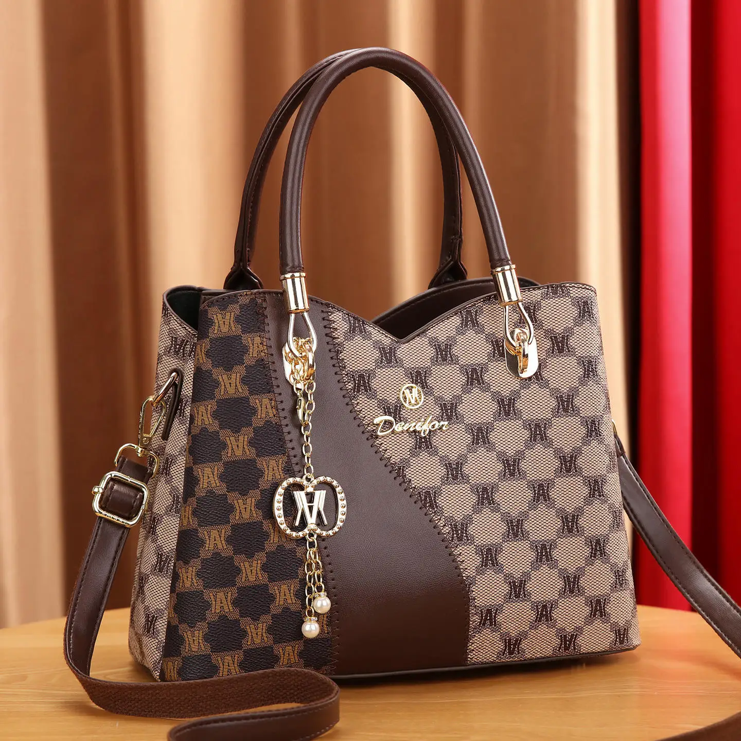 

Новинка 2025 года, большая модная женская сумка через плечо Capaci, сумка через плечо, элитная подарочная сумка для женщин, повседневное использование