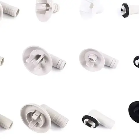 Unidad externa de aire acondicionado, conector de manguera de drenaje, accesorio de codo con anillo de goma para MEDIA KELON GREE AC