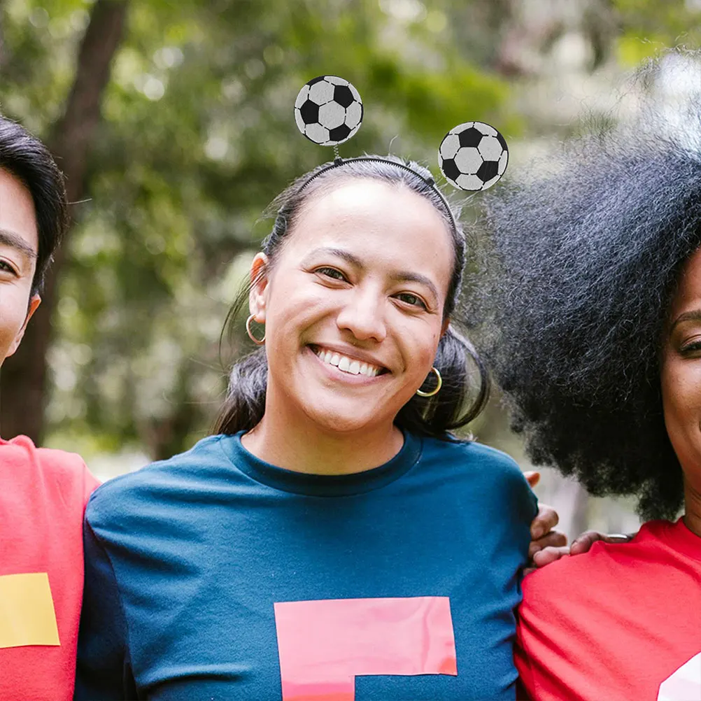 

Sports Ball Headband Lightweight Portable Stylish Design Comfortable Fabric Material for Party Stage Performance Daily