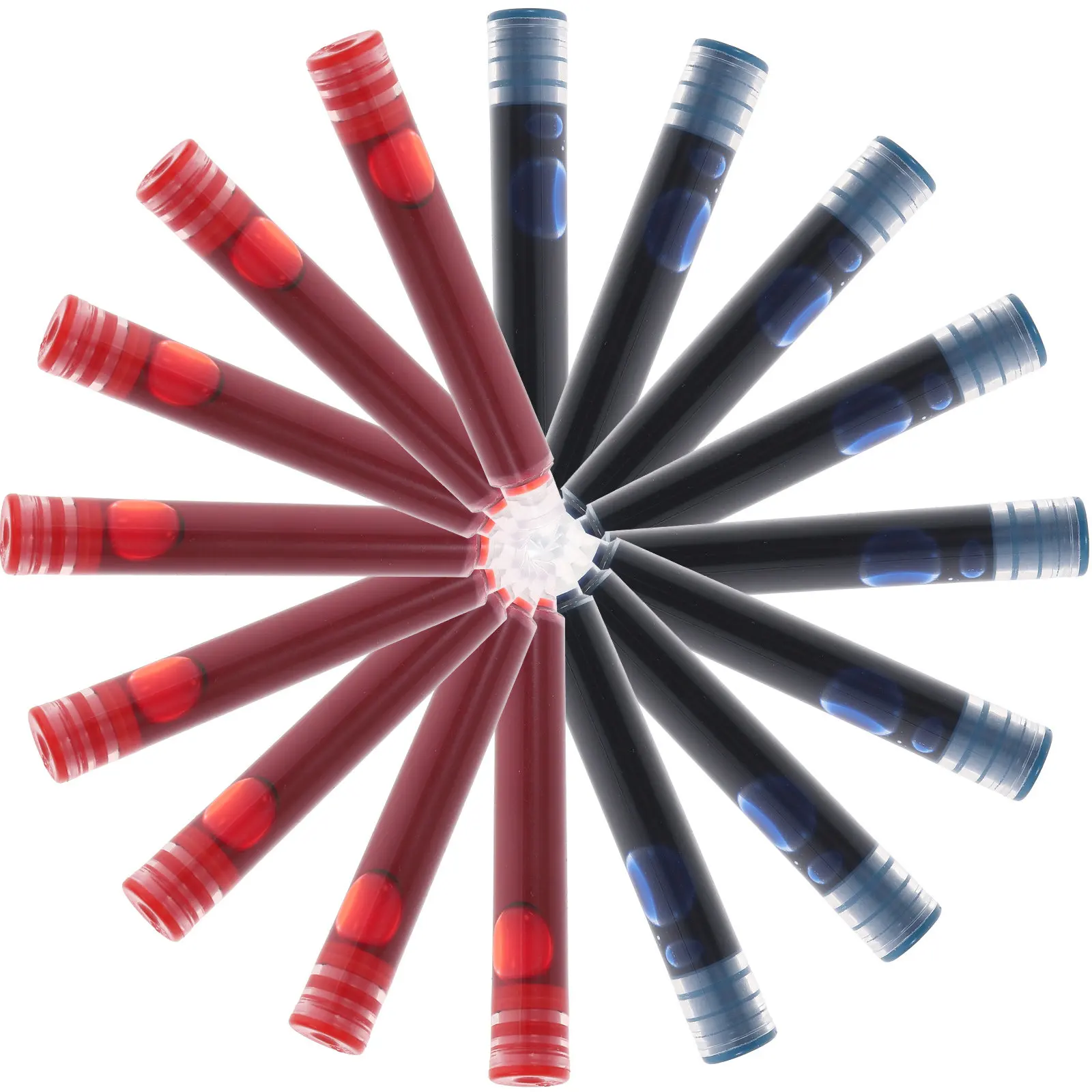 

100Pcs Fountain Pen Ink Refills Premium Durability No Deformation Easy Installation Excellent Craftsmanship School Office