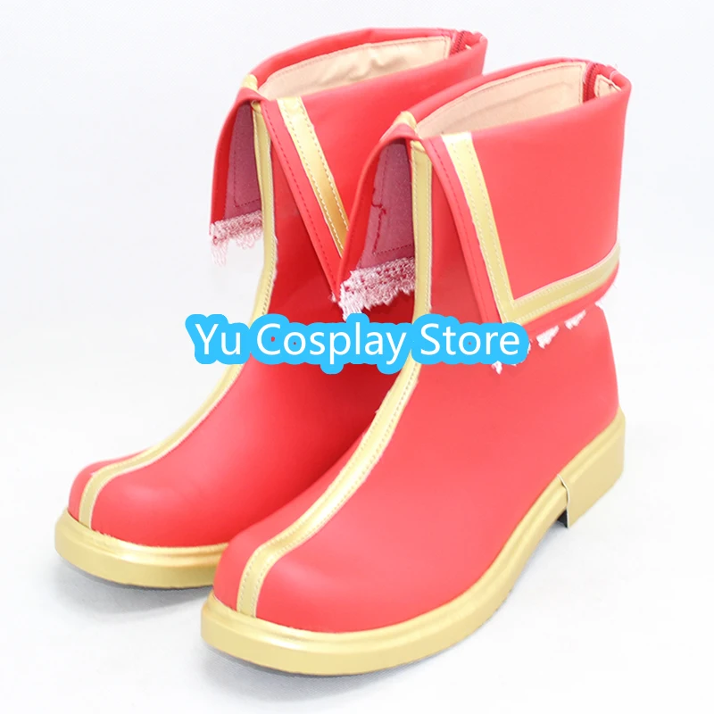 Toyama Kasumi Cosplay Shoes Anime BanG Dream Cosplay Props PU Shoes Halloween Carnival Boots Custom Made