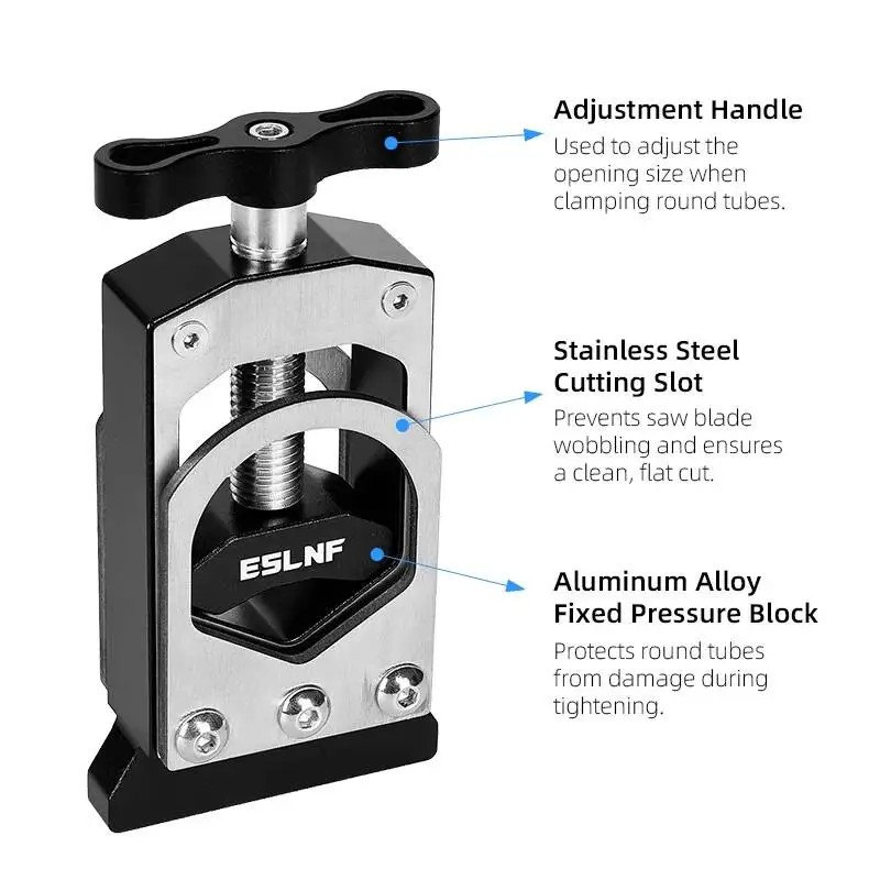 

ESLNF Bike Carbon Fiber Cutter Fork Steerer Tube Handlebar Seatpost Cutting Tool 22.2Mm 28.6Mm