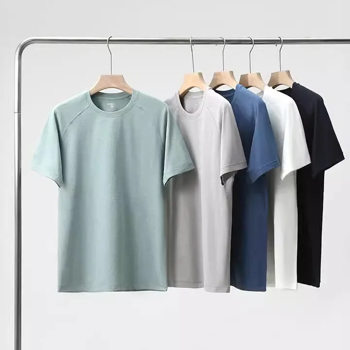 

Men's ort Sve T-irt Underarm Laser Perforation Casual Sports Qui Dry Breathable Cool Feeling oulder Sve T-irt