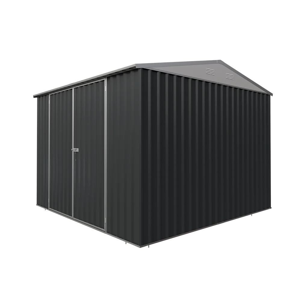 رائجة البيع G1008-H180-2H 10x8ft حديقة سقيفة تخزين كبيرة سقيفة تخزين جاهزة