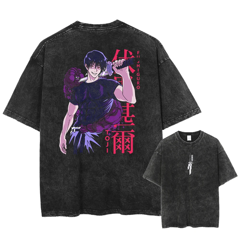 Camiseta Estampada Anime Jujut - Fashion Y Vintage avaliação e preço