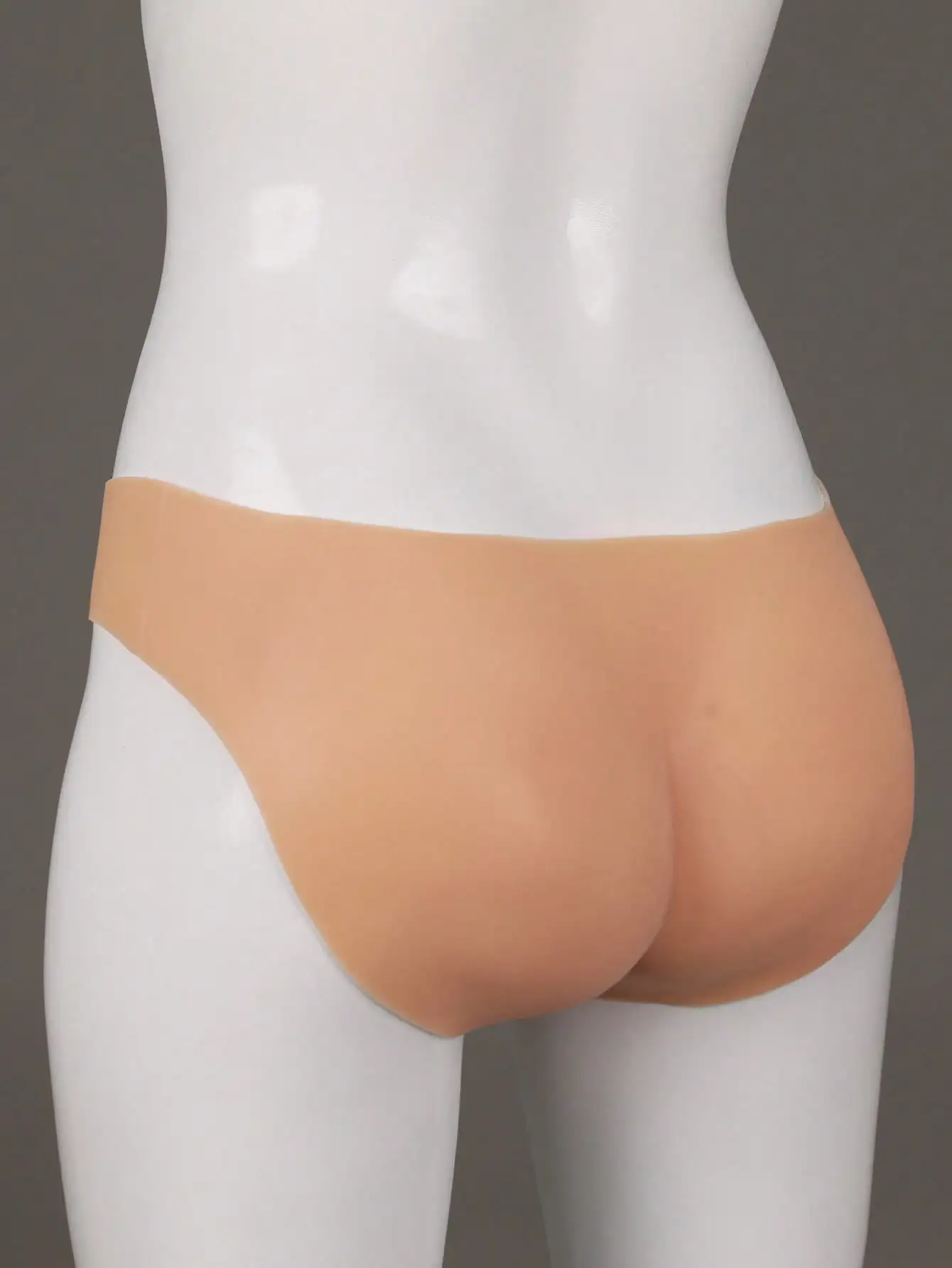 ملابس داخلية مهبل اصطناعي من السيليكون مع شفرين واقعي لإخفاء القضيب المتحولين جنسيا #4