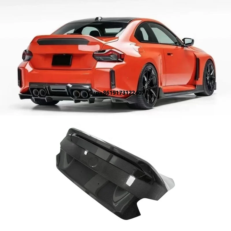 

V Style Dry Carbon Fiber Trunk G87 Trunk Cover for G87 M2 Coupe Rear Trunk Cover High Quality 2023-IN