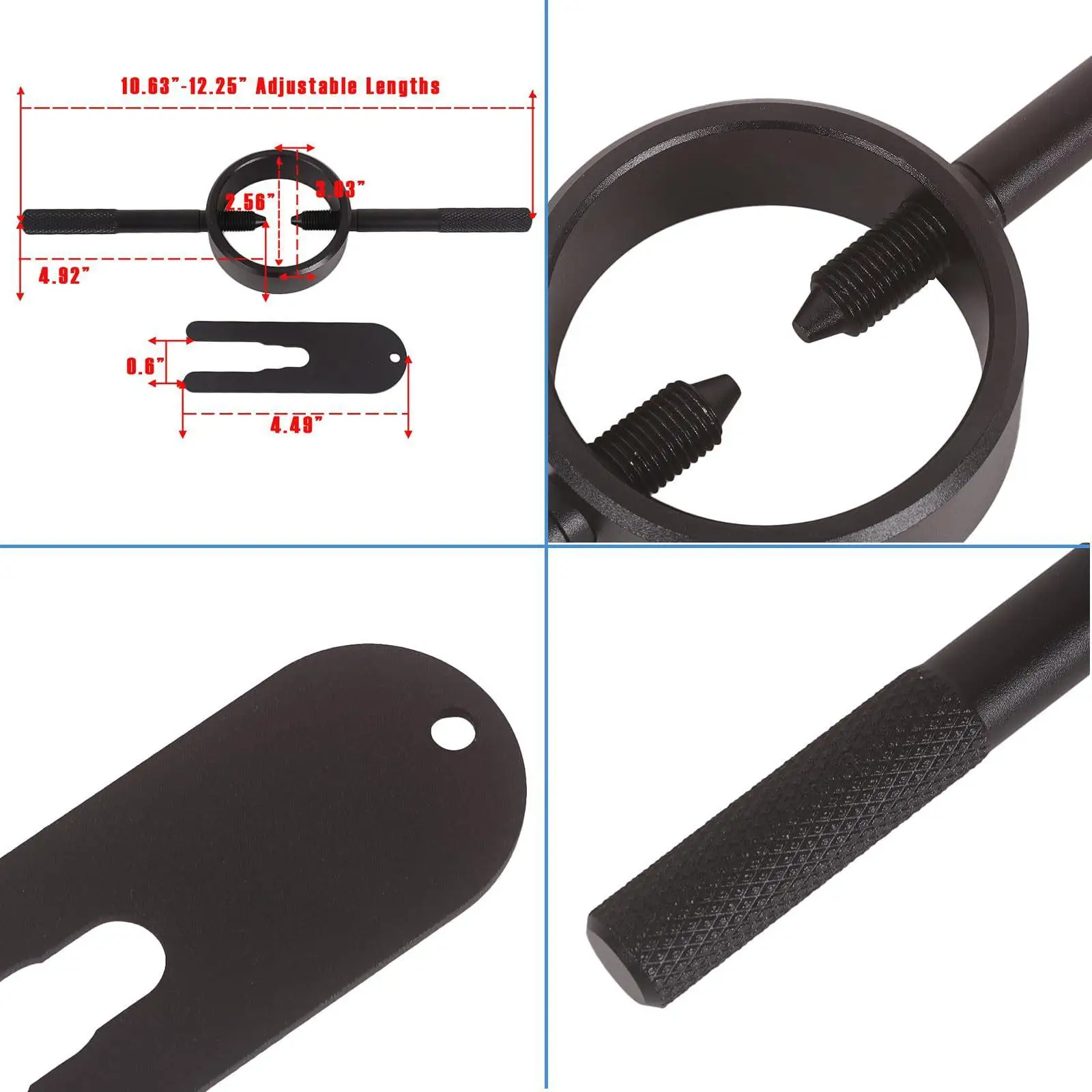 

Universal Motorbike Fork Repair Tool Accessory Metal Rod Holder Kit for Efficient Motorcycle Service