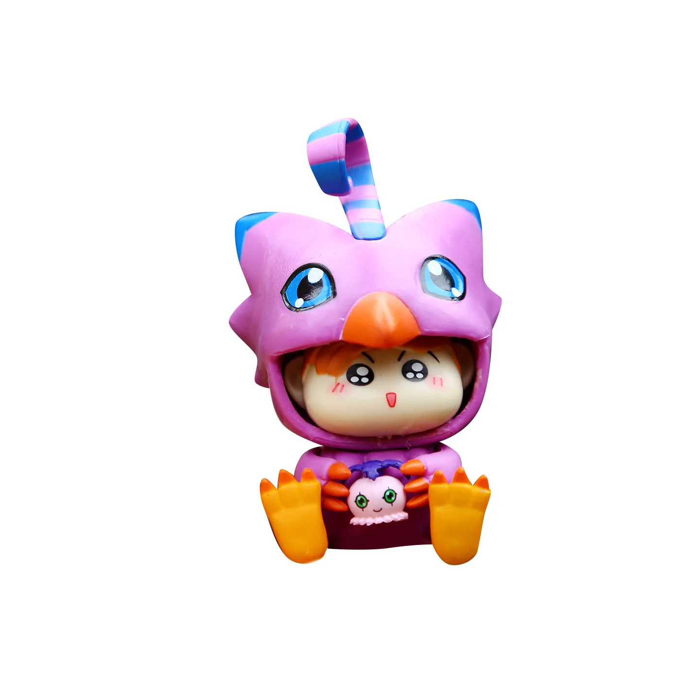 8 قطع من دمى ملابس عصرية جديدة للرسوم المتحركة وحلي سطح المكتب الإبداعية #6