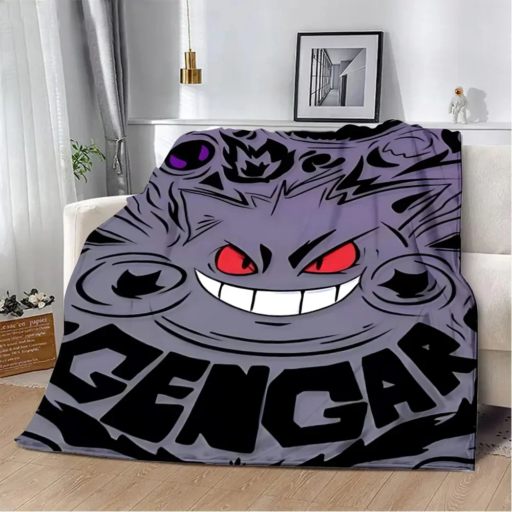 Printed Blanket Anime Picnic Blankets Warm Blanket Soft and Comfortable Blanket G-Gengars Home Travel Birthday Gift