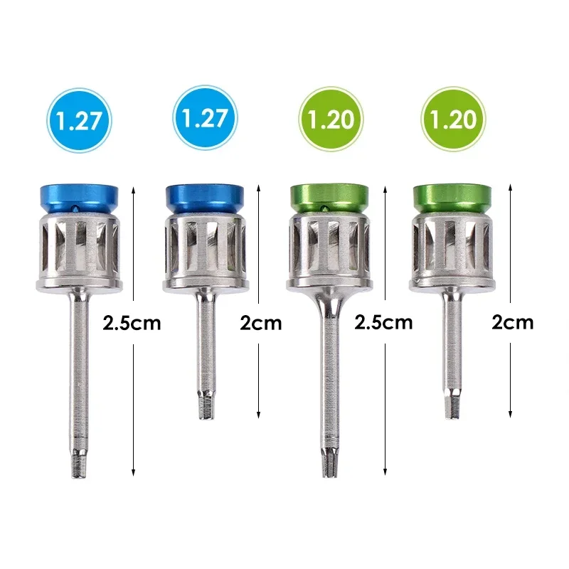 

5pc Dental Universal 0.9 / 1.4 Implant Screwdriver Torque Stainless Steel Restoration Kit Long & Short Dentistry Instrument Tool