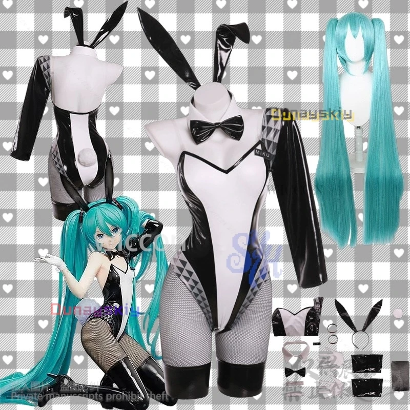 

Anime Game Project Sekai Cosplay Mikuu Vtuber Kawaii Racing Suits Fishnet Stockings Unny Girl Y2K Jirai Kei Halloween Party Cos