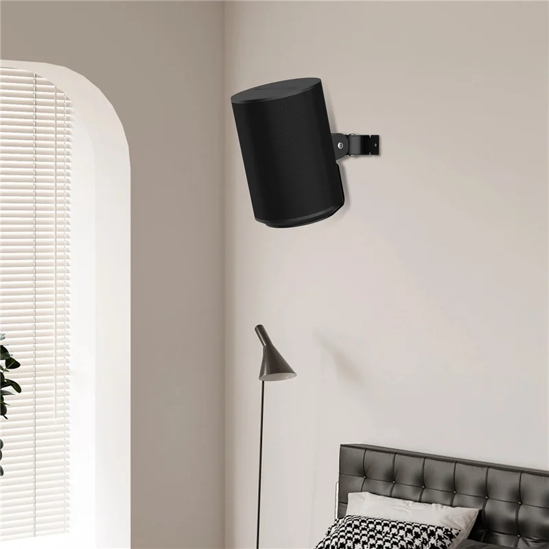 Sono Era100 스마트 스피커용 VO-벽걸이 마운트, 스마트 스피커 브래킷, 벽걸이용 스마트 스피커, 검정색, 사용하기 쉬움