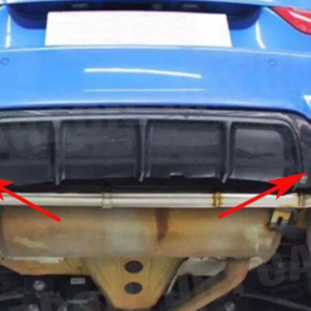 

ABS Carbon Look Rear Lip Diffuser Spoiler Bumper Guard Tuning For BMW 4 Series F32 F33 F36 M Sport 2014-2018