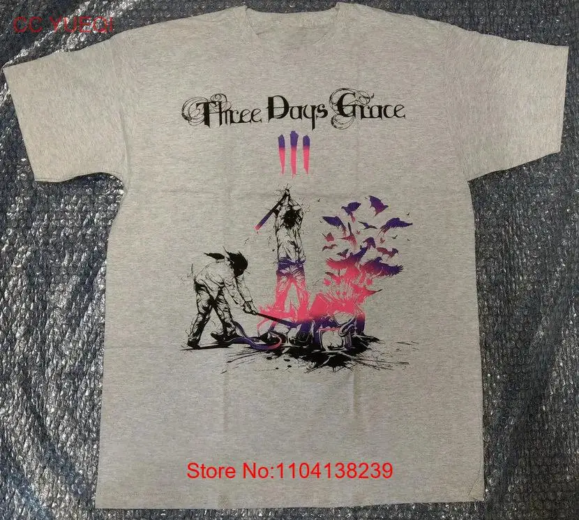 THREE DAYS GRACE Life Starts Now T-Shirt Double Side Fullsize S-5XL