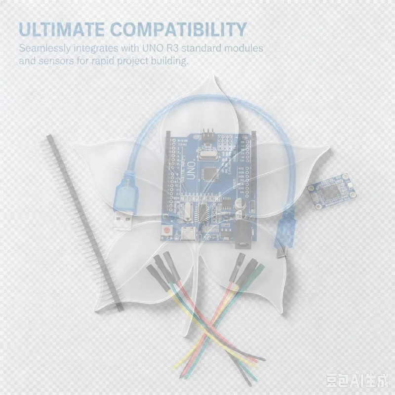 MEGA328P R3 avec puce ATMEGA328P AU, interface de câble USB pour l'éducation STEM, la robotique, le prototypage et la conception électroniques