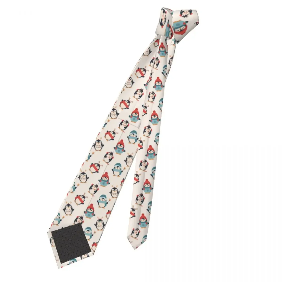 Penguin Cartoon-Animals Tie Cosplay Party Neck Ties Kawaii Funny Neck Tie For Adult Design Collar Tie Necktie Birthday Gift