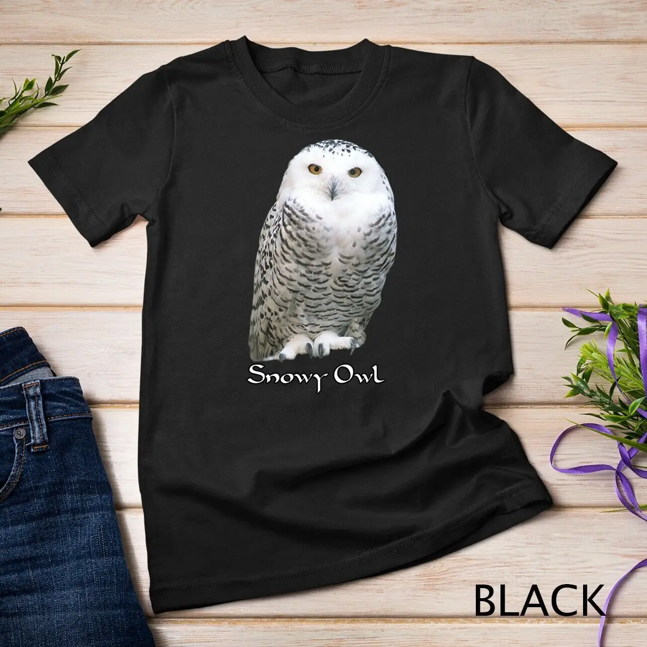 

Snowy Owl - Owls Unisex T-shirt