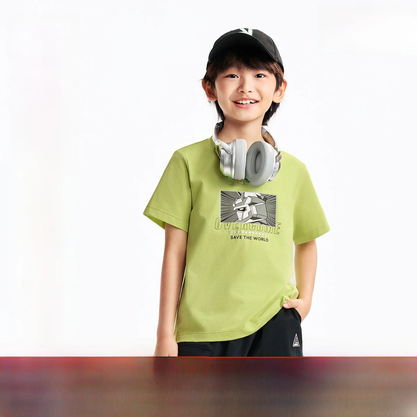 t-shirt-girocollo-annil-per-ragazzi-fresca-e-confortevole-sportiva-casual-alla-moda-versatile-in-misto-cotone-per-l'estate