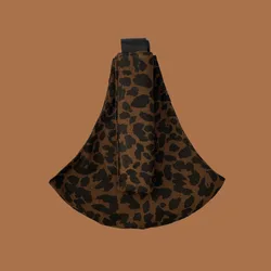 Baby Going Out Safety Carrier Simple Leopard Pattern Portable Front Hug Type Back Baby Out of the Baby Artifact Waist Stool