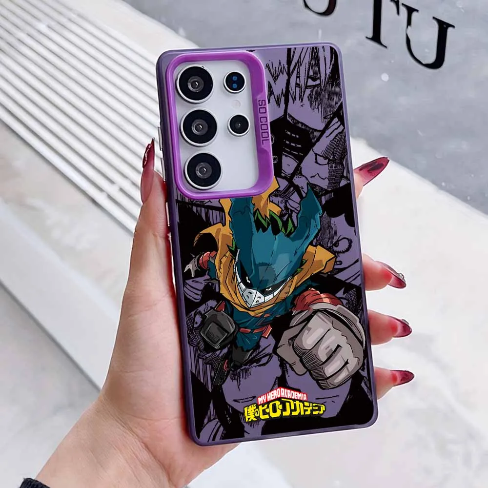 رسول العدالة بطلي الأكاديمية لسامسونج غالاكسي S26 S25 حافة S24 S23 S22 S21 S20 FE الترا زائد حافظة هاتف ملونة